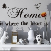 Wallsticker - Home Is Where The Heart Is