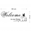 Wallsticker - Welcome to our home